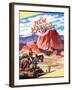 Travel Poster - New Mexico-The Saturday Evening Post-Framed Giclee Print