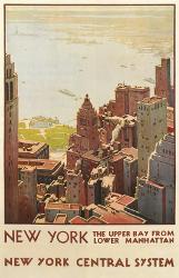 New York Travel Ads Vintage Art Posters Prints Paintings Wall Art For Sale Allposters Com