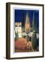 Travel Poster of the Holy Week in Malaga (1961)-null-Framed Art Print