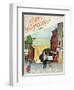 Travel Poster - SanFransisco-The Saturday Evening Post-Framed Giclee Print