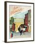 Travel Poster - SanFransisco-The Saturday Evening Post-Framed Giclee Print