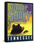 Travel Poster - Tennessee-The Saturday Evening Post-Framed Stretched Canvas