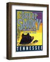 Travel Poster - Tennessee-The Saturday Evening Post-Framed Giclee Print