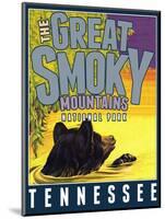 Travel Poster - Tennessee-The Saturday Evening Post-Mounted Giclee Print