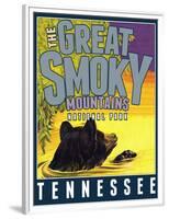 Travel Poster - Tennessee-The Saturday Evening Post-Framed Premium Giclee Print