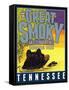 Travel Poster - Tennessee-The Saturday Evening Post-Framed Stretched Canvas