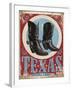 Travel Poster - Texas-The Saturday Evening Post-Framed Giclee Print