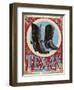 Travel Poster - Texas-The Saturday Evening Post-Framed Premium Giclee Print