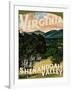 Travel Poster - Virginia-The Saturday Evening Post-Framed Giclee Print