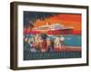 Travel Poster, West and Southwest Africa-null-Framed Art Print