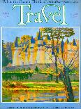 Pravel Magazine Cover French Chateau-Travel-Framed Art Print