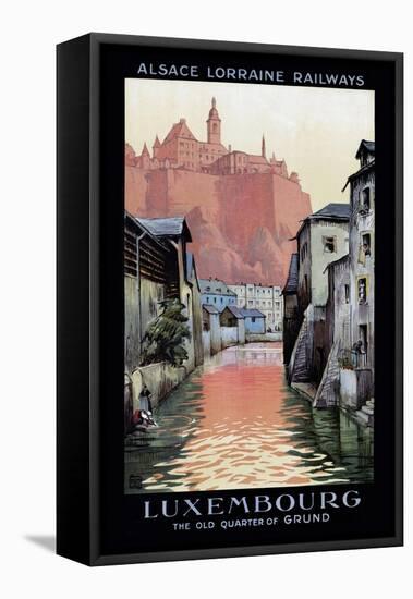 Travel Rail 0010-Vintage Lavoie-Framed Stretched Canvas