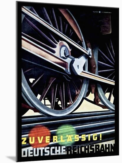 Travel Rail 0011-Vintage Lavoie-Mounted Giclee Print