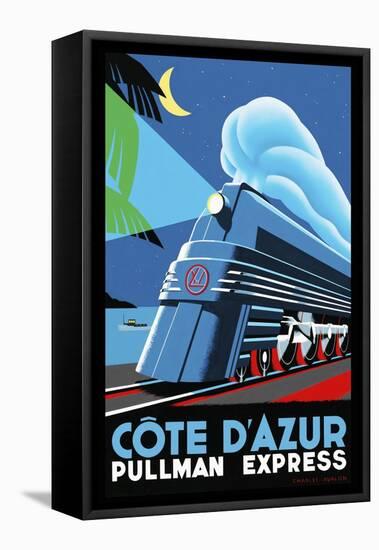 Travel Rail 0014-Vintage Lavoie-Framed Stretched Canvas