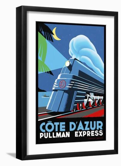 Travel Rail 0014-Vintage Lavoie-Framed Premium Giclee Print