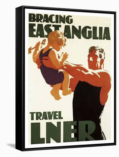 Travel Rail 0017-Vintage Lavoie-Framed Stretched Canvas