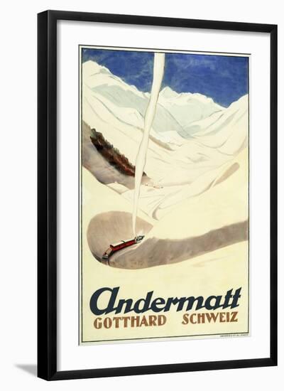 Travel Rail 0020-Vintage Lavoie-Framed Giclee Print