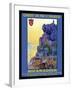 Travel Rail 003-Vintage Lavoie-Framed Giclee Print