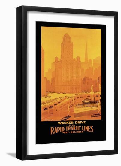 Travel Rail 008-Vintage Lavoie-Framed Premium Giclee Print