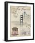 Travel San Francisco-Arnie Fisk-Framed Art Print