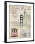 Travel San Francisco-Arnie Fisk-Framed Art Print