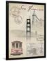 Travel San Francisco-Arnie Fisk-Framed Art Print