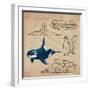 Travel Series: Polar Regions - Antarctica-KUCO-Framed Art Print