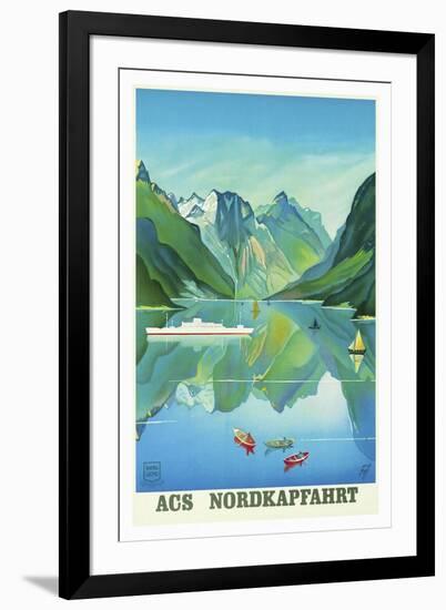 Travel Ship 0123-Vintage Lavoie-Framed Giclee Print