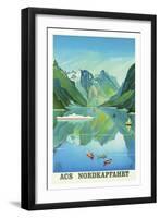 Travel Ship 0123-Vintage Lavoie-Framed Premium Giclee Print