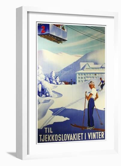 Travel Sports 009-Vintage Lavoie-Framed Giclee Print