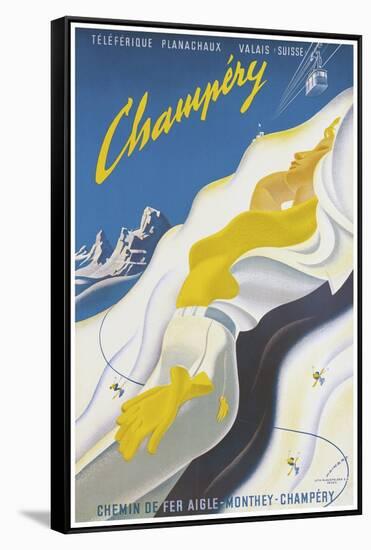 Travel Sports 041-Vintage Lavoie-Framed Stretched Canvas