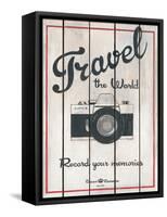 Travel the World-Hope Smith-Framed Stretched Canvas