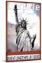 Travel to New York-Sidney Paul & Co.-Mounted Art Print