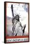 Travel to New York-Sidney Paul & Co.-Framed Stretched Canvas