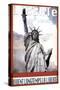 Travel to New York-Sidney Paul & Co.-Stretched Canvas