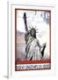 Travel to New York-Sidney Paul & Co.-Framed Premium Giclee Print