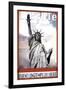 Travel to New York-Sidney Paul & Co.-Framed Premium Giclee Print