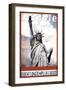 Travel to New York-Sidney Paul & Co.-Framed Art Print