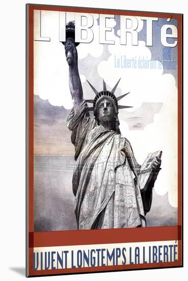 Travel to New York-Sidney Paul & Co.-Mounted Art Print