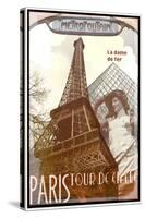 Travel to Paris-Sidney Paul & Co.-Stretched Canvas