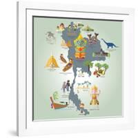 Travel to Thailand-Sajja-Framed Art Print