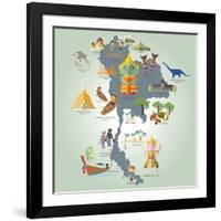 Travel to Thailand-Sajja-Framed Art Print