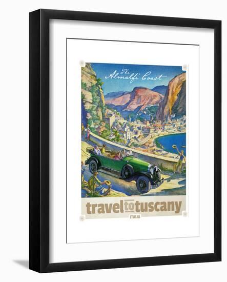 Travel to Tuscany-null-Framed Premium Giclee Print