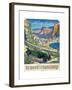 Travel to Tuscany-null-Framed Giclee Print