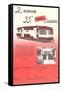 Travel Trailer Advertisement, Terra Cruiser-null-Framed Stretched Canvas