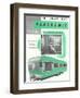 Travel Trailer Advertisement-null-Framed Art Print