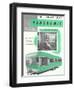 Travel Trailer Advertisement-null-Framed Art Print