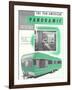 Travel Trailer Advertisement-null-Framed Art Print