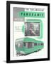 Travel Trailer Advertisement-null-Framed Art Print