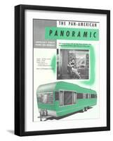 Travel Trailer Advertisement-null-Framed Art Print